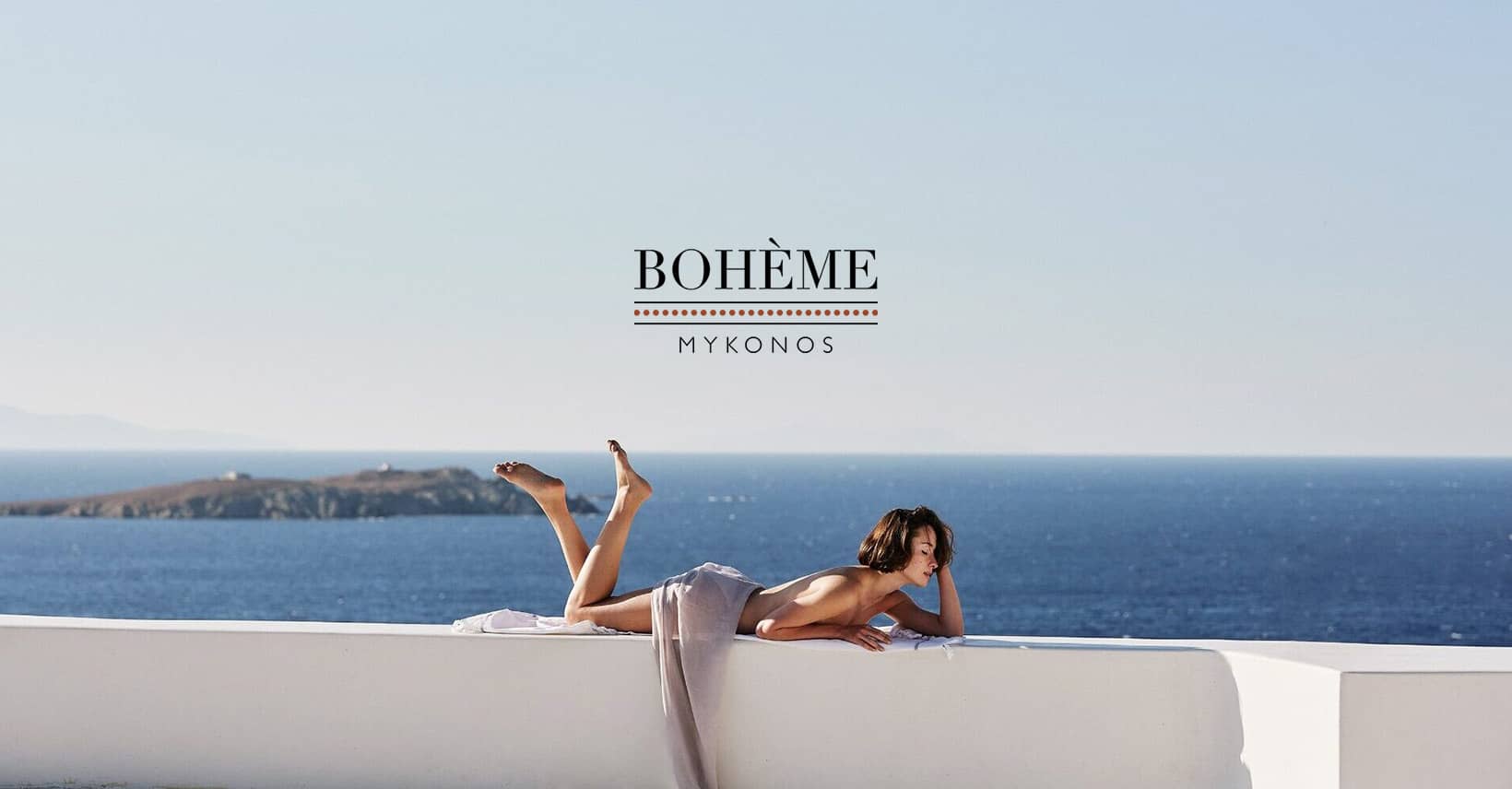 Boheme Mykonos courtyard pool Mykonos Town — photo 1